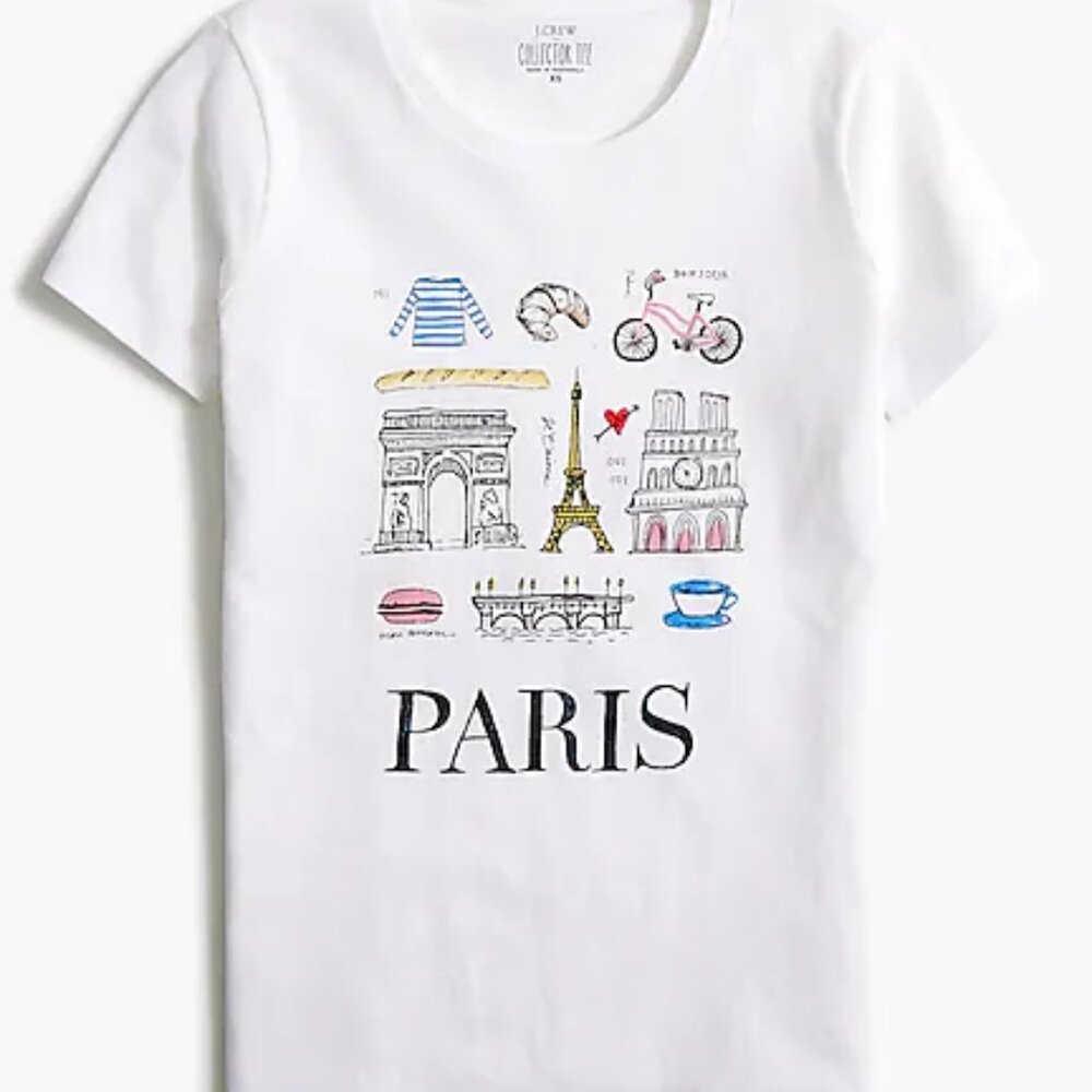 Jcrew Factory paris T-Shirt